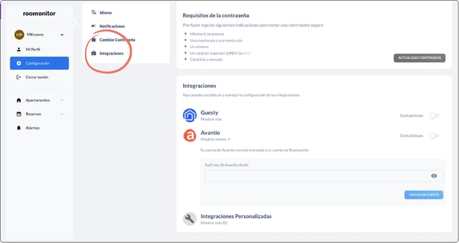 Integración Avantio - 4
